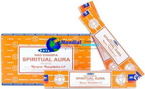 Satya Bâtonnets d’encens Noir Aura spirituelle