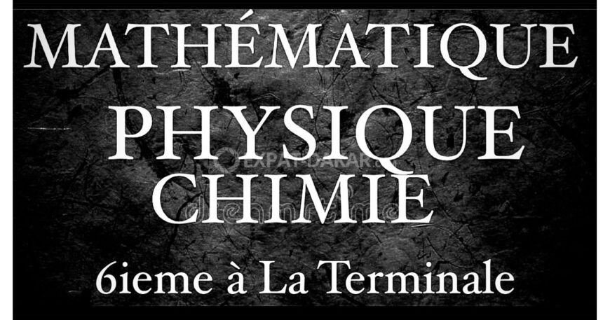 MATH PHYSICS CHIMIE