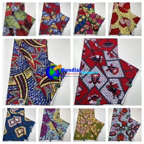 Wholesale price Guaranteed Veritable African Real Wax Fabric 2023 New High Quality Ankara Wax Pagne Nigeria Women Style Dress