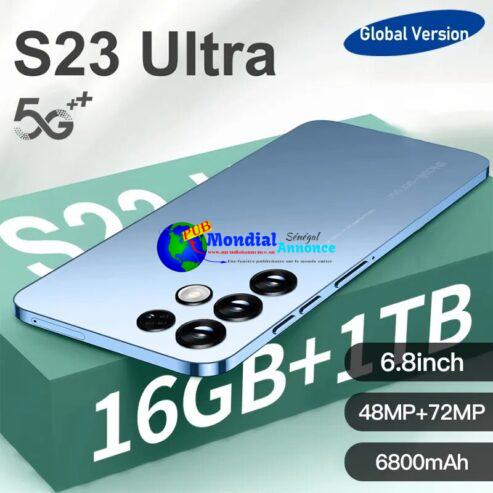 New S23 Ultra Smartphone  telefone 6.8HD 6800mAh 16+1TB Cellphones Camera  48MP+72MP 5G Unlock Mobile Phones