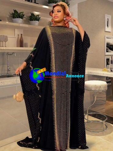 2 Piece Sets Nigeria Turkey Caftan African Dresses For Women Traditional Ramada Abaya Muslim Diamond Boubou Robe Clothes Dress