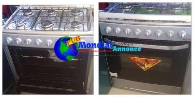 CUISINIERE 6 FEUX INOX GARANTIE 12 MOIS