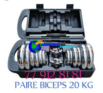 Paire de biceps 20 kg