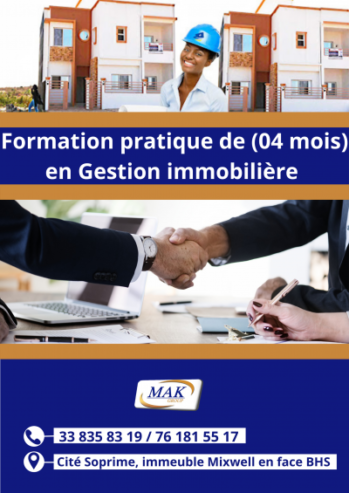 formation pratique en gestion immobilière