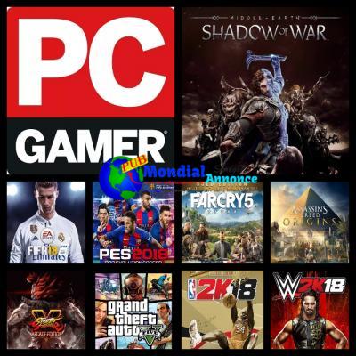 vente de jeux pc