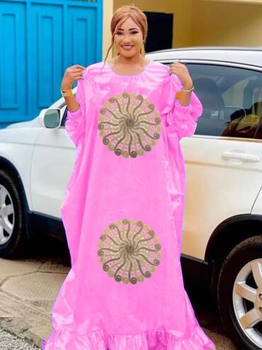 2023 Maternity Dress Dashiki Robe For Ankara Nigeria Evening Gowns Top Quality Party Clothing Bazin Riche Long Dresses Free Size