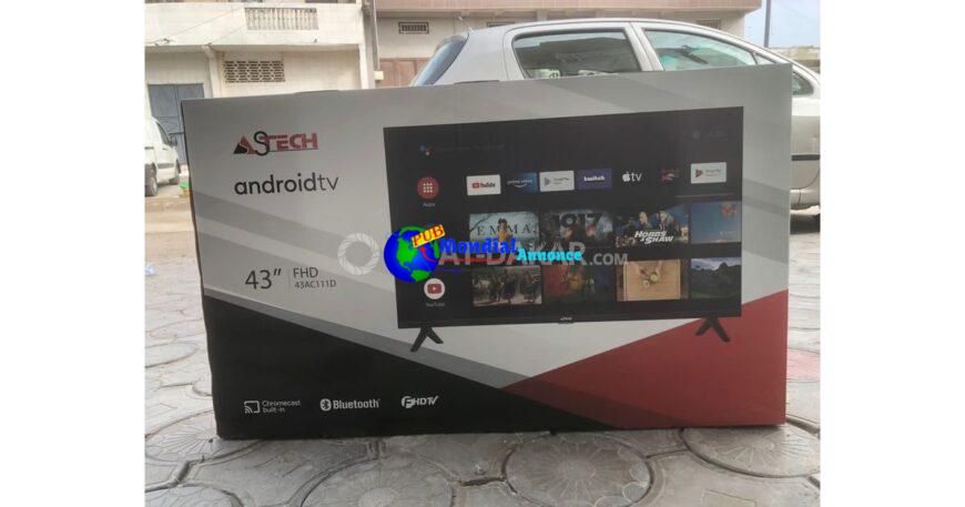 TÉLÉVISION ASTECH 43 SMART ANDROID