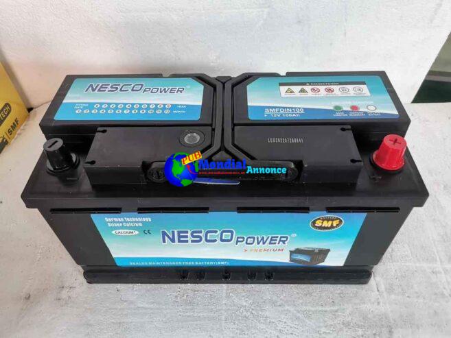 Batterie Nesco power 100hp disponible en 100hp et 75hp en gros et en détails
Nes…