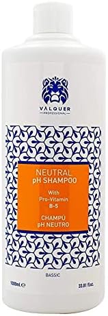 Valquer Profesional Shampooing Revitalisant au Ph Neutre/Pro-Vitamine B5, 1000 ml