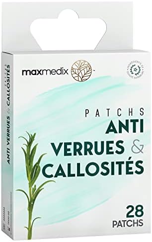 Patch Anti-Verrue – Enrichi en Acide Salicylique – Stop Verrues – Traitement Testé et Approuvé par des Dermatologues – Indolore et Efficace – 28 Patchs