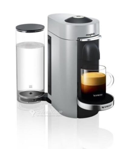 Petit électroménager Machine à café à capsules – Magimix Nespresso vertuo – argent + 12 capsules au Sénégal – CoinAfrique Sénégal