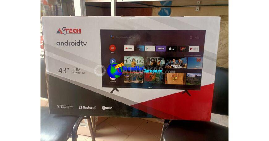 TV SMART ASTECH ANDROID 43" FULL OPTIONS