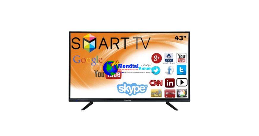 Télévision 43 smart tv