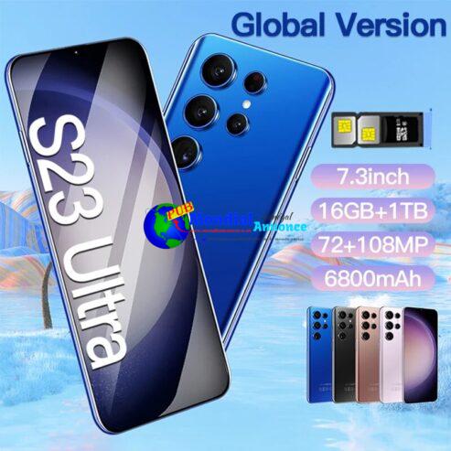 Brand New S23 Ultra 5G Smartphone Android Phone 7.3inch Cell Phone 4G Global version Mobile Phones Unlock Telefone phones