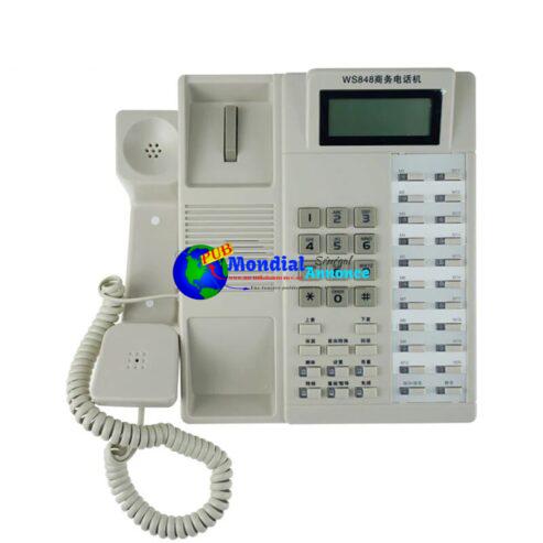 Expandable Corded Phone System with Caller ID/Call Waiting, 20 Fast Dial Buttons, Business Office Telephone Landline