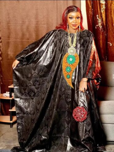 Free Size Original Bazin Riche Long Dresses For Nigeria African Women Traditional Wedding Top Quality Bazin Riche Dashiki Robe