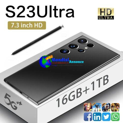 Global Version S23 Ultra 16G+1TB 7.3inch Android phone 32MP+64MP 6800mAh 5G phone Network Dual Sim 10 core Unlocking machine