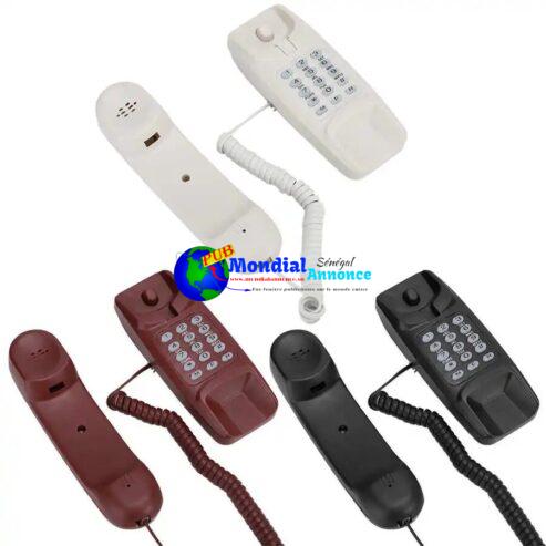 KX TS970 Wired English Hanging Telephone Available for UK (UK Telephone Line with Random Color)  Home Telephone Office Telephone