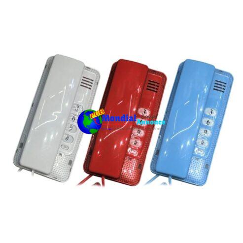 Mini Telephone Wall Mount Caller Telephone Wall Phone Fixed Landline Telephone