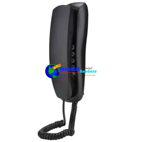 Mini Telephone Wall Mounted Telephone Home Office Hotel Incoming Caller ID LCD Display Wired Landline Telephone Telefon