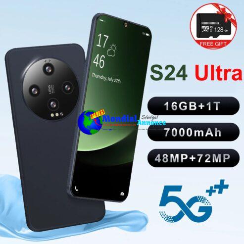 New S24 Ultra Smartphone Original 7.0 inch Global Celular Unlocked Phones 16GB+1TB 5G Dual SIM Mobile Phones 72MP HD Cell Phone