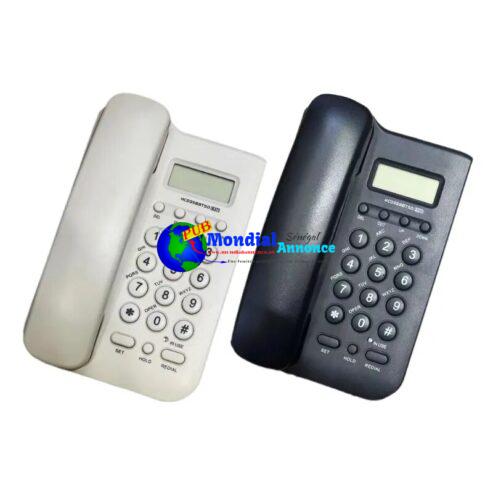 Wired Telephone with Caller ID Display Fixed Telephone for Home Office Desktop Y9RF