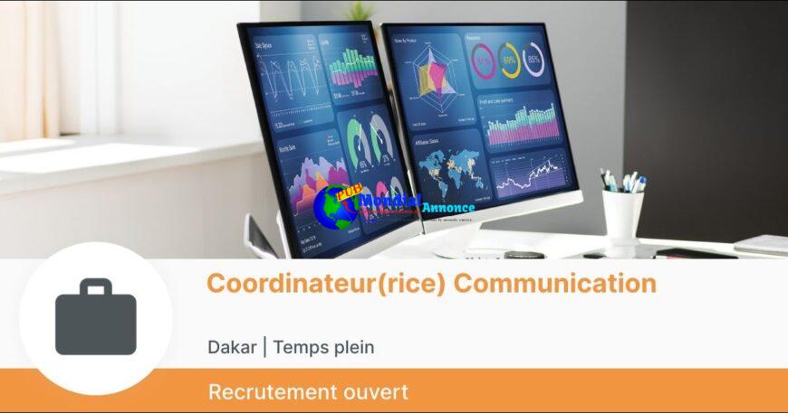 Coordinateur(rice) Communication