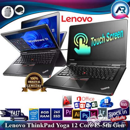 Lenono yoga tactile core i5 SSD ram 8 | Sicap-Liberté | Mondial Annonce SN