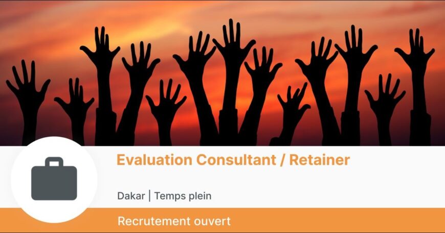 Evaluation Consultant / Retainer