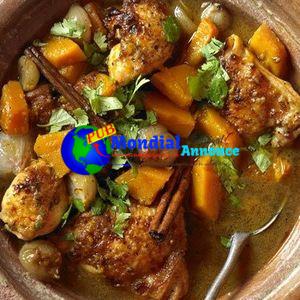 North African chicken tagine