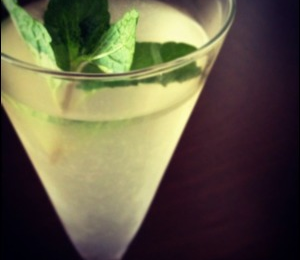 Mint Infused Lemonade