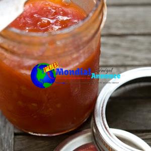 Recettes de confiture de tomates et de pêches piquantes