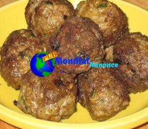 Boulettes de viande d'agneau marocaines