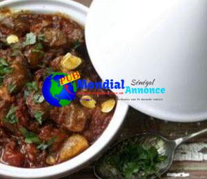 Tajine d'agneau marocain