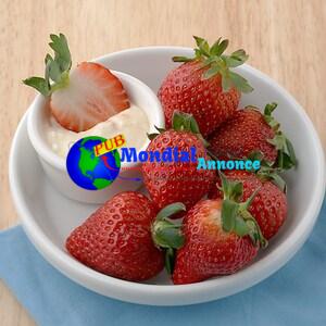 Trempette aux fraises et aux fruits