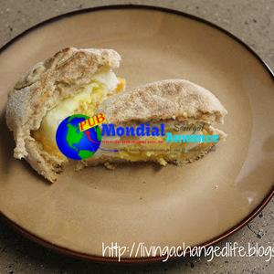 Recettes de sandwichs pour le petit-déjeuner aux œufs et au fromage