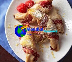 Croissants Strudel aux Framboises