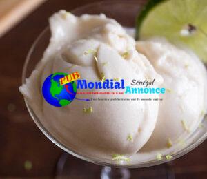 Recette de glace végétalienne à la noix de coco, au citron vert et au rhum