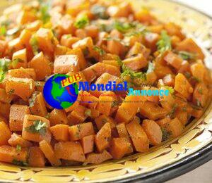 Salade marocaine de carottes crues