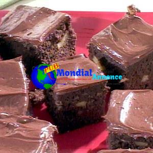 Brownies aux noix et au chocolat doubles à faible teneur en glucides