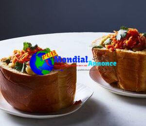 Bunny Chow sud-africain aux haricots beurre