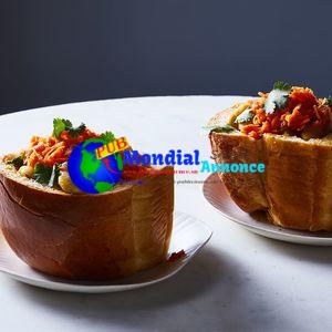 Bunny Chow sud-africain aux haricots beurre