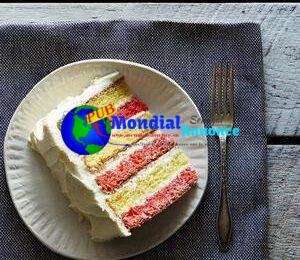 Gâteau au drapeau américain