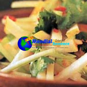 Salade de poire asiatique