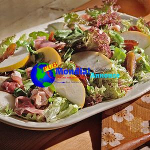 Salade asiatique de poires