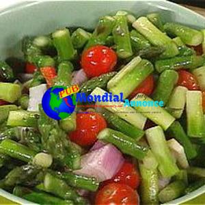 Salade de morceaux de légumes
