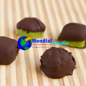 Recettes de bouchées glacées au chocolat et à l'avocat