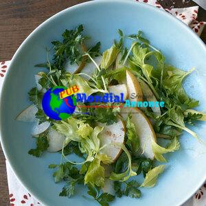 Salade asiatique de poires