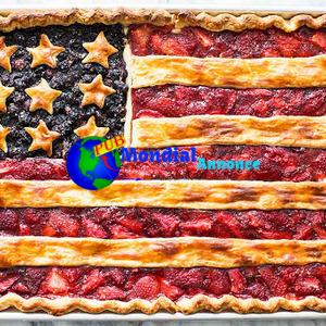 Recettes de tarte au drapeau américain