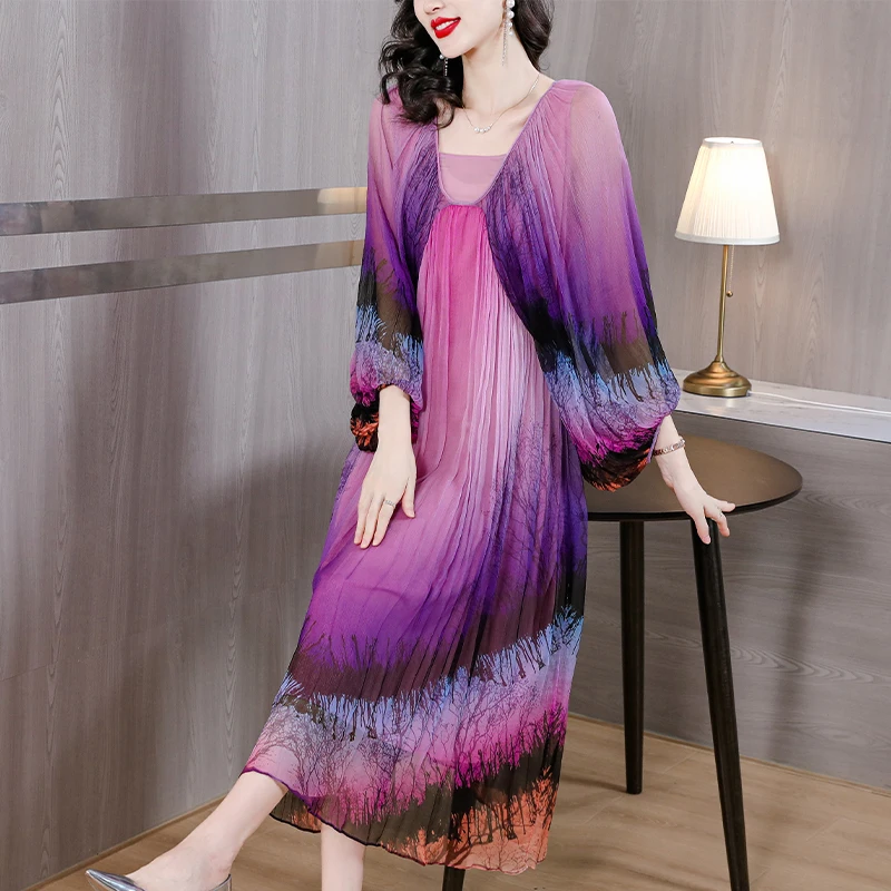 2023-New-Fashion-Silk-Dress-Women-s-Autumn-Versatile-Mulberry-Silk-V-Neck-Long-Sleeve-Loose.jpg